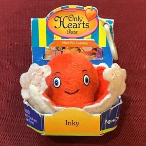 Only Hearts Pets Inky the Octopus tiny plush pet